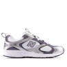 Zapatillas deportivas New Balance 408 white con purple y silver mujer
