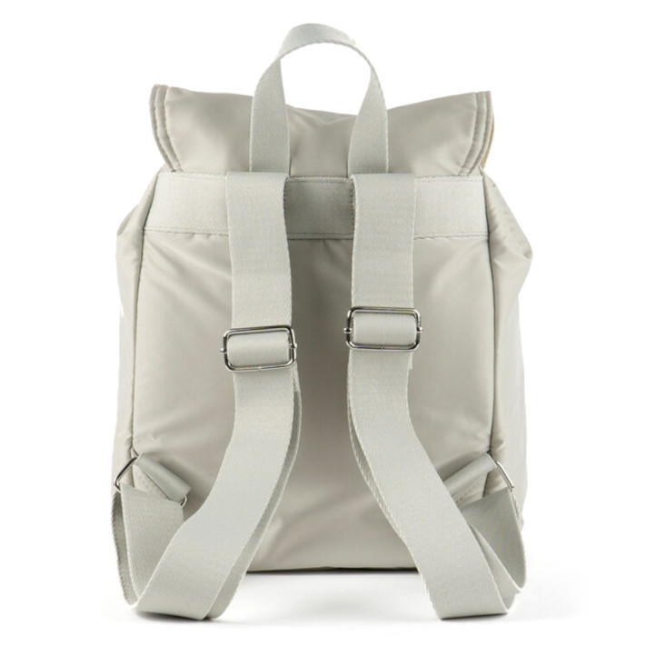 Mochila Victoria beige nylon bolsillos - Querol online