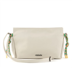 Bolso Victoria beige nylon cordones - Querol online