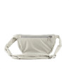 Bolso Victoria beige nylon media luna