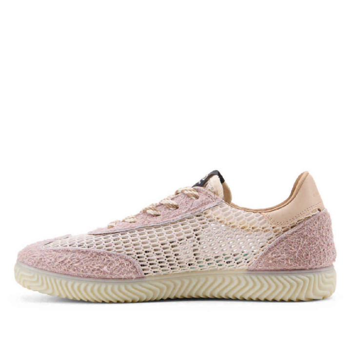 Zapatillas urban Duuo ona lace rivera beige calada - Querol online