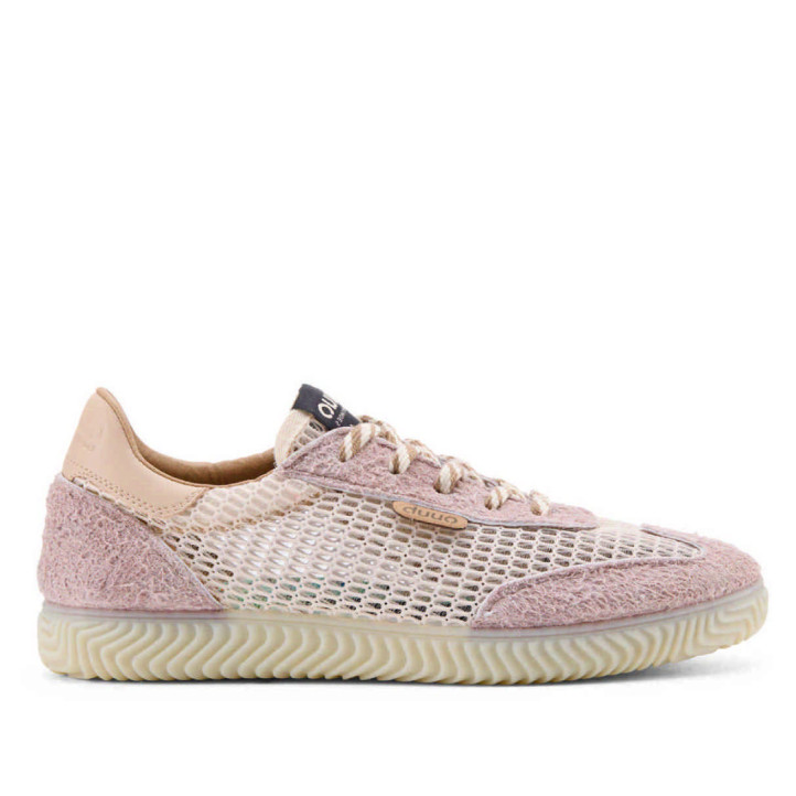 Zapatillas urban Duuo ona lace rivera beige calada - Querol online