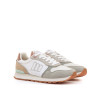 Sabatilles urban Mustang joggo classic blanques amb detalls beix i grisos