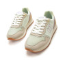 Zapatillas urban Mustang joggo classic menta con detalles beige