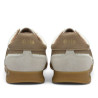 Zapatillas urban Gola tornado zephyr off white con light caramel mujer