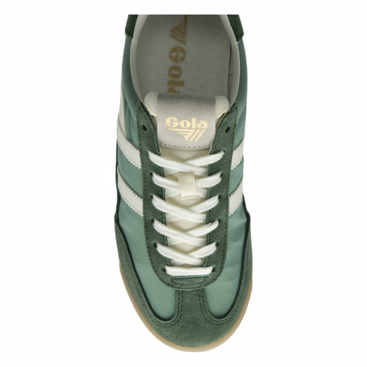 Zapatillas urban Gola firefly green mist con evergreen y off white mujer - Querol online
