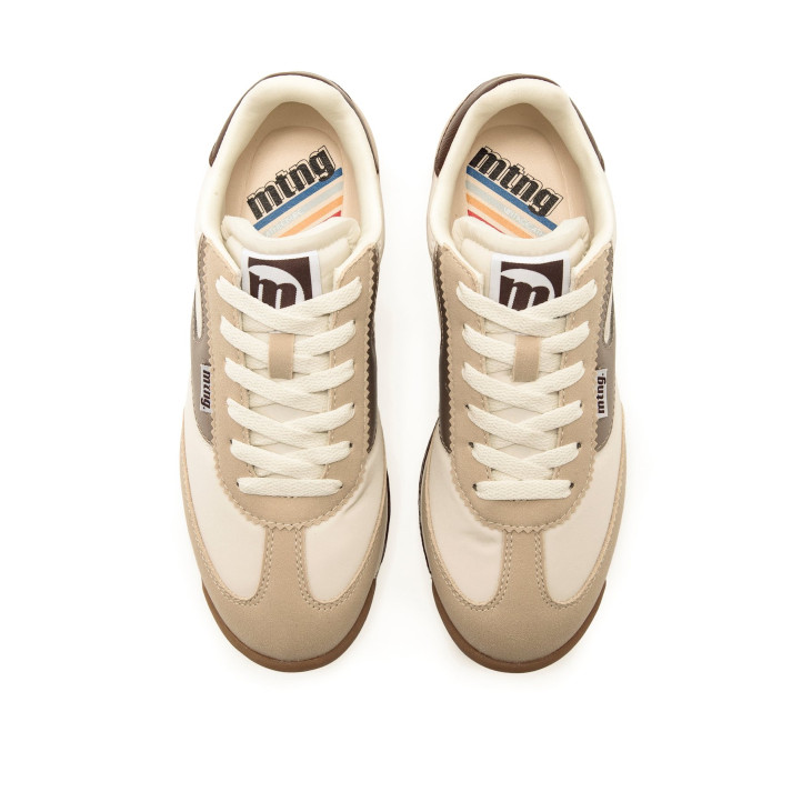 DEPORTIVAS DE MUJER MUSTANG OLYMPIC BEIGE 60858 62465 - Querol online
