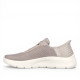 Zapatillas deportivas Skechers slip-ins: GO WALK flex-grand entry taupe - Querol online