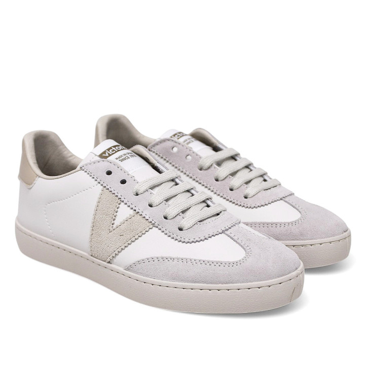 Zapatillas urban Victoria berlín ciclista efecto piel/serraje hielo - Querol online