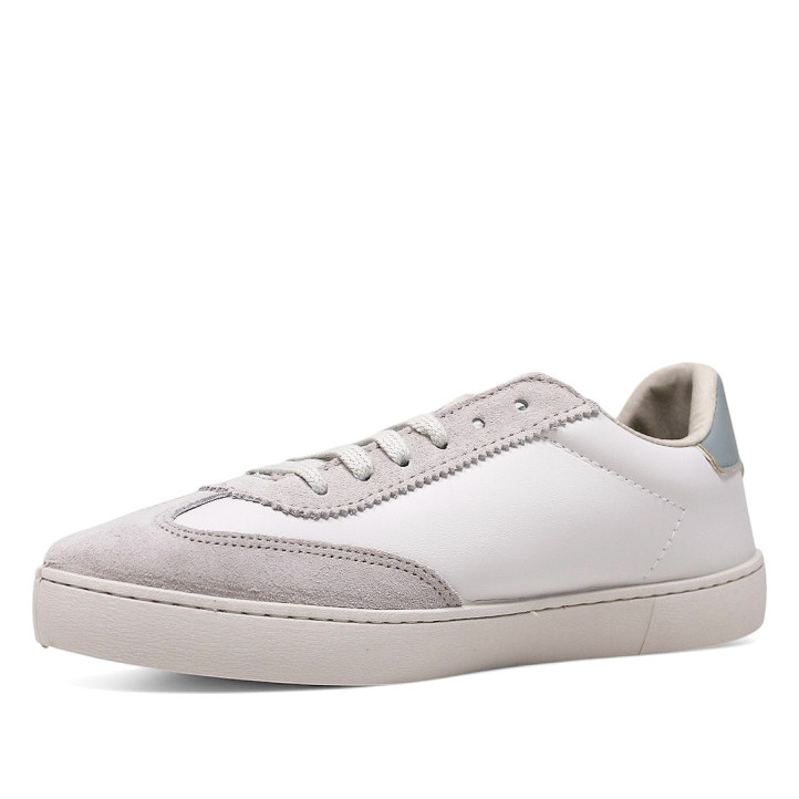 Zapatillas urban Victoria berlín ciclista efecto piel/serraje jade - Querol online