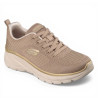 Zapatillas deportivas Skechers fashion fit 2.0-moonlight glow taupe y oro