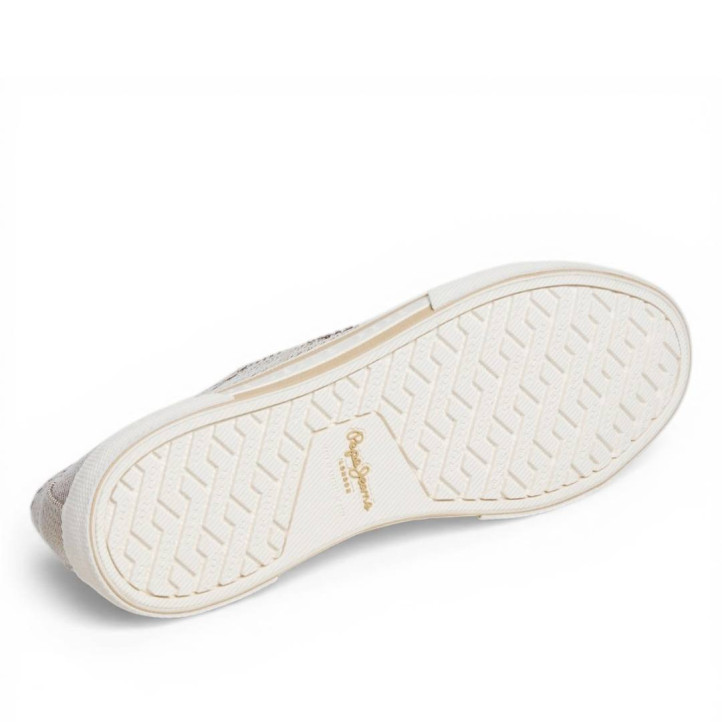 Sabatilles lona Pepe Jeans brady party daurades - Querol online