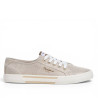 Zapatillas lona Pepe Jeans brady party doradas