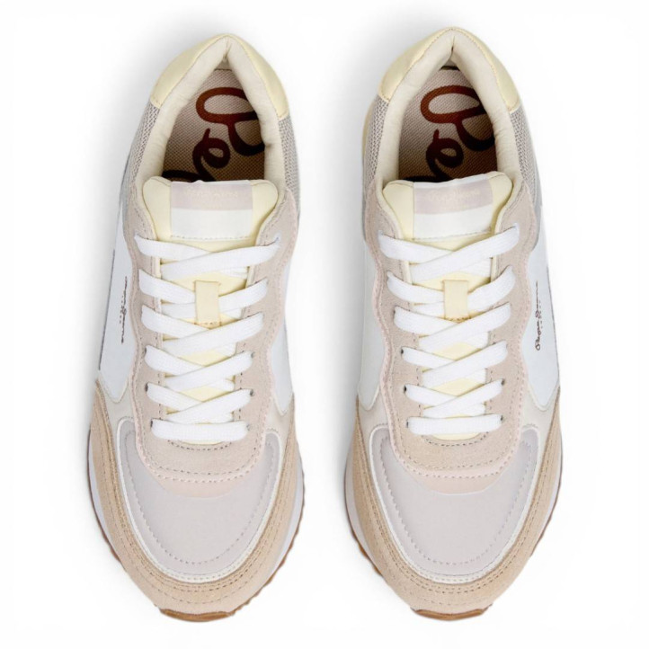 Zapatillas urban Pepe Jeans rusper racer amarillo bebé - Querol online