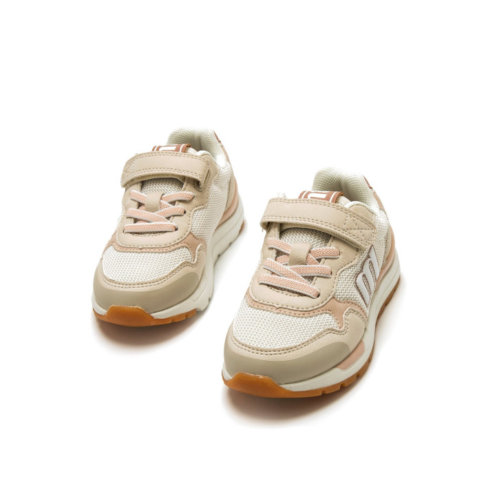 DEPORTIVAS DE NIñO MTNG KIDS COMPACT BEIGE 49111V 62437 - Querol online