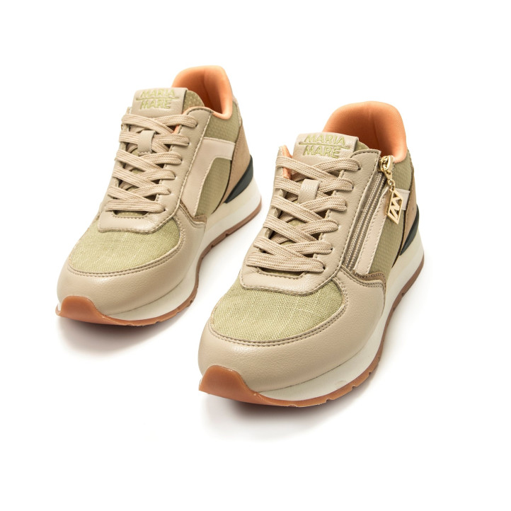 DEPORTIVAS DE MUJER MARIAMARE 68663 BEIGE 68663 62448 - Querol online