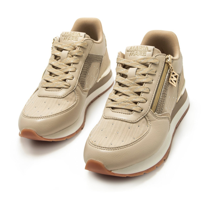 DEPORTIVAS DE MUJER MARIAMARE 68663 BEIGE 68663 62449 - Querol online