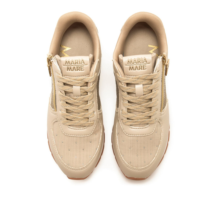DEPORTIVAS DE MUJER MARIAMARE 68663 BEIGE 68663 62449 - Querol online