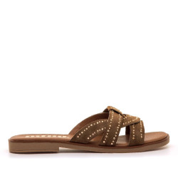 SANDALIAS DE MUJER MUSTANG ALYSA MARRON 55560 62672 - Querol online