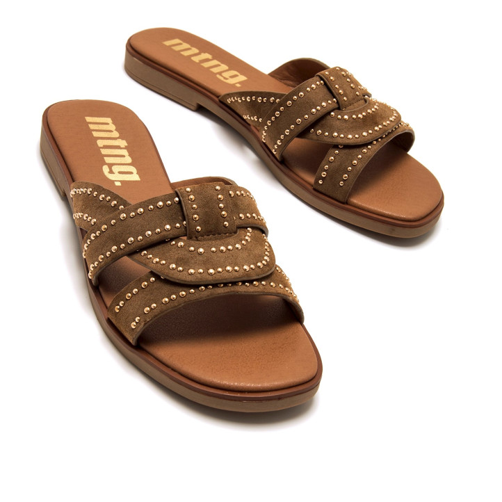 SANDALIAS DE MUJER MUSTANG ALYSA MARRON 55560 62672 - Querol online