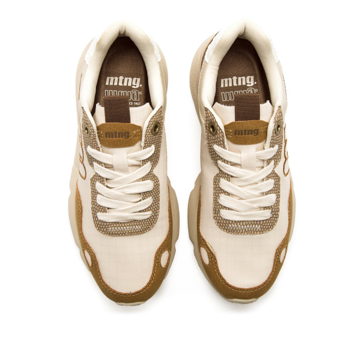 DEPORTIVAS DE MUJER MUSTANG CLIMB BEIGE 60885 62469 - Querol online
