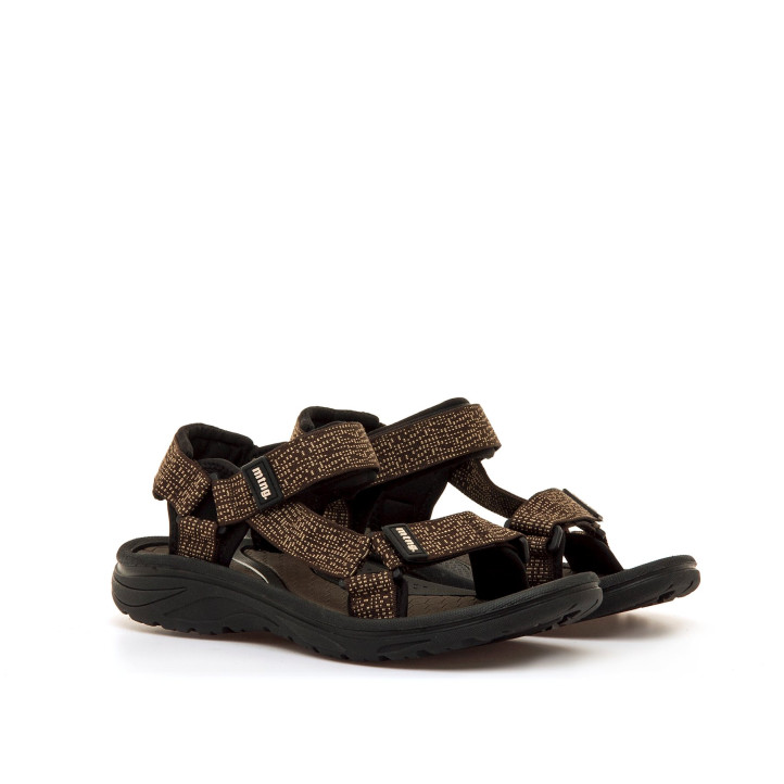 SANDALIAS DE HOMBRE MUSTANG SOLANA MARRON 84660 62768 - Querol online