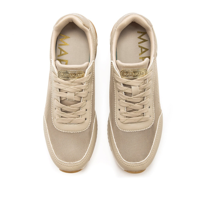 DEPORTIVAS DE MUJER MARIAMARE 68777 BEIGE 68777 61978 - Querol online