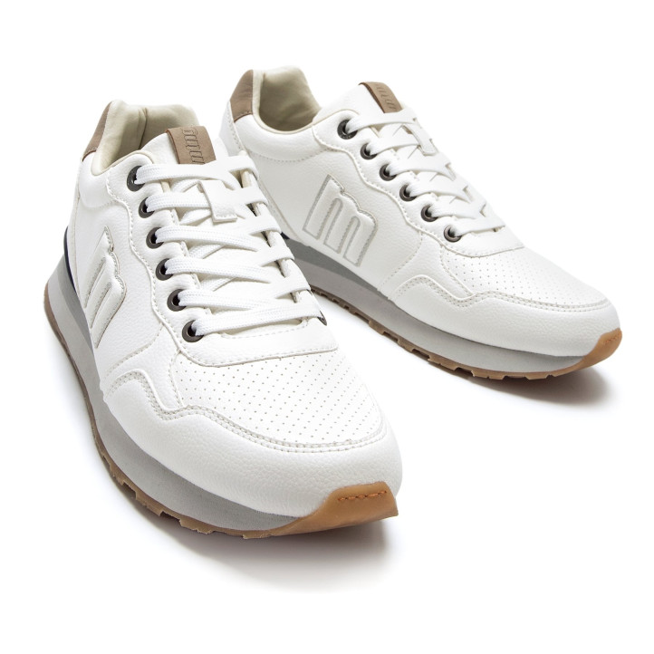 DEPORTIVAS DE HOMBRE MUSTANG PORLAND BLANCO 84755 62487 - Querol online