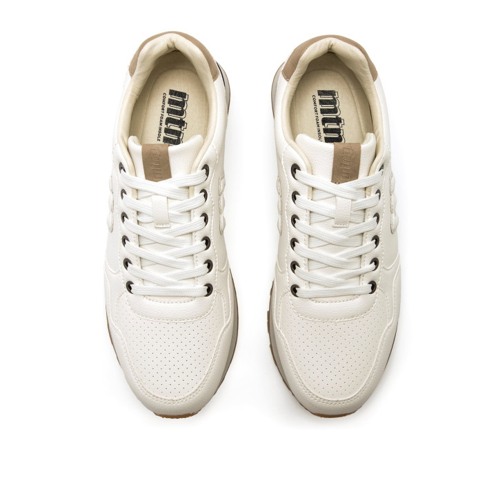 DEPORTIVAS DE HOMBRE MUSTANG PORLAND BLANCO 84755 62487 - Querol online