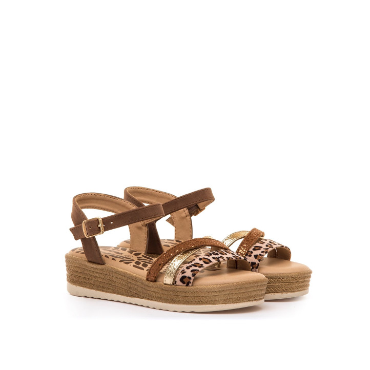 SANDALIAS DE NIñO MTNG KIDS AIRE MARRON 49080 62589 - Querol online