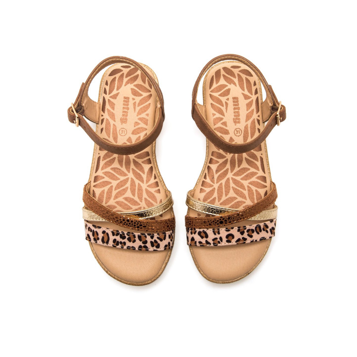 SANDALIAS DE NIñO MTNG KIDS AIRE MARRON 49080 62589 - Querol online