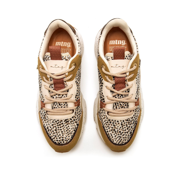 DEPORTIVAS DE MUJER MUSTANG CLIMB MARRON 60431 62459 - Querol online