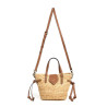 Bolso Pepe Jeans phebi coast estilo capazo de rafia