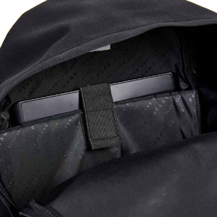 Mochila Pepe Jeans kurt base negra - Querol online