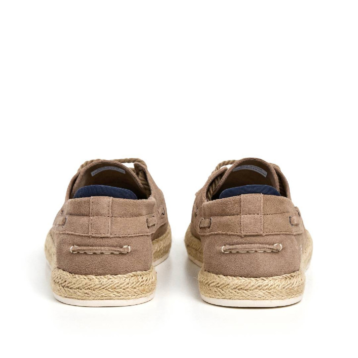 Sabates sport Pepe Jeans porto deck marrons estil nàutic - Querol online