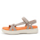 Sandàlies plataformes Walk in Pitas claire taupe estil sport - Querol online
