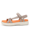 Sandalias plataformas Walk in Pitas claire taupe estilo sport