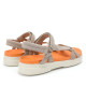 Sandàlies plataformes Walk in Pitas claire taupe estil sport - Querol online