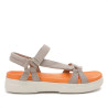 Sandàlies plataformes Walk in Pitas claire taupe estil sport