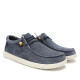 Zapatos sport Walk in Pitas wallabi washed azul - Querol online