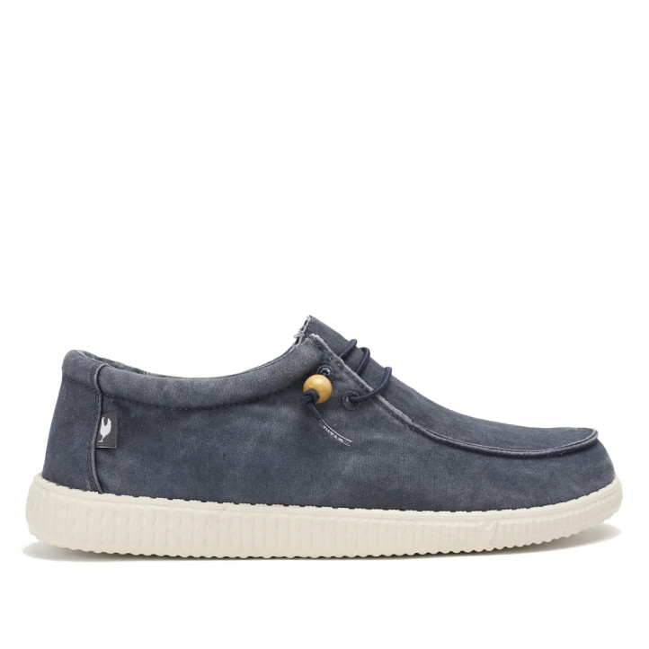 Zapatos sport Walk in Pitas wallabi washed azul - Querol online