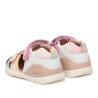 sandàlies Biomecanics 262111 blanques amb doble velcro i efecte tie dye