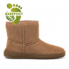 Botines planos Mustang free alask taupe estilo australianas barefoot