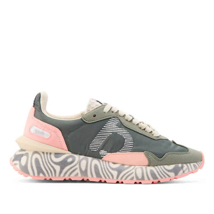 Sabatilles urban Duuo sensei moon girses i verd kaki - Querol online