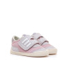 Zapatillas deporte Mustang free baby rosas con detalles lilas barefoot