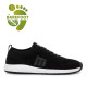 Zapatillas deportivas Mustang free apolo negras de malla barefoot - Querol online