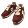 Zapatillas deportivas Mustang joggo track burdeos de inspiración retro