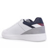 Zapatillas deportivas U.S. POLO ASSN. byron blancas con paneles grises y azules
