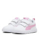 Zapatillas deporte Puma courtflex blancas y rosas - Querol online