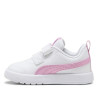 Zapatillas deporte Puma courtflex blancas y rosas